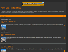 Tablet Screenshot of cicloalpinismo.com
